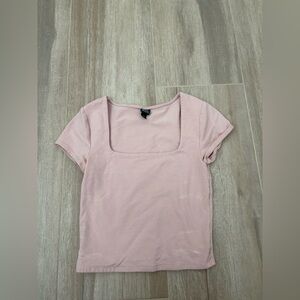 Wild Fable Blush Square Neck Tee